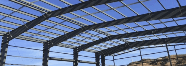 framing system example image clear span