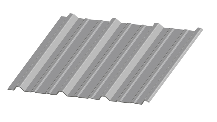 PBR roof panel